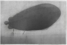 Dirigeable horizontale dessin