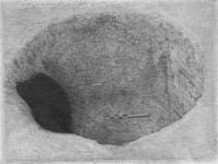 Trou dans le calcaire