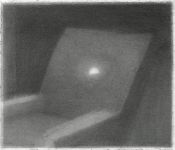  petit fauteuil eclipse année 60